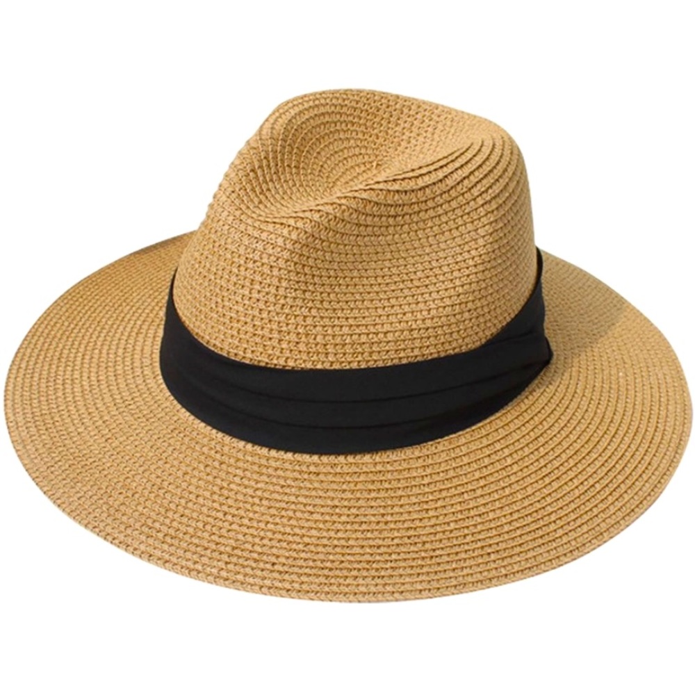 Wide Brim Straw Panama Hat